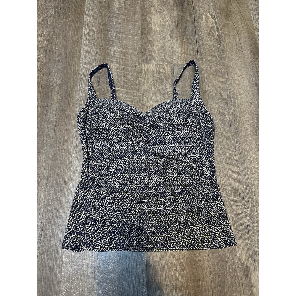 Bond Eye Australia Blue Tan Multi Cup Fit Tankini AUS 12 US 8